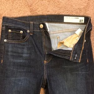 Rag & Bone size 27 high waisted ankle jeans